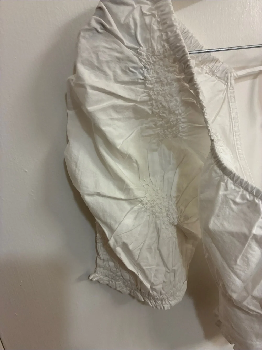 Zara cropped blouse